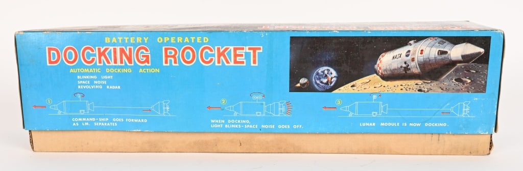 DAIYA BATTERY OP DOCKING ROCKET w/ BOX - 10