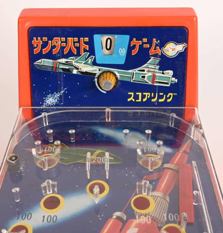 TOMY THUNDERBIRD PINBALL w/ BALL - 3