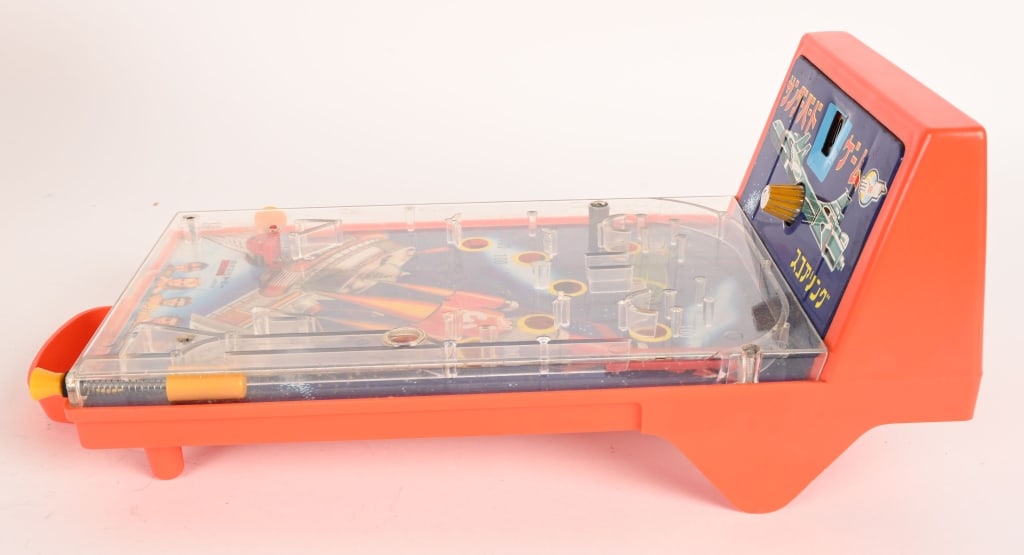 TOMY THUNDERBIRD PINBALL w/ BALL - 6