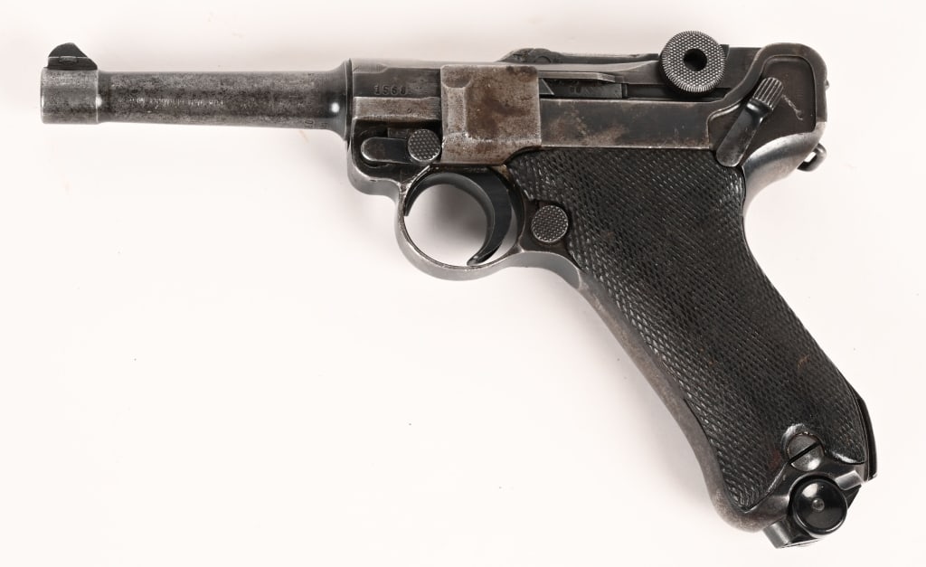 WW2 ERA PO8 LUGER / MAUSER / BYF 9MM SEMI AUTO (1 of 13)