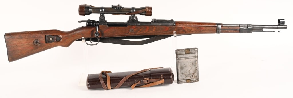 REPRODUCTION MAUSER K98 SNIPER RIFLE IN 8MM (1 of 12)