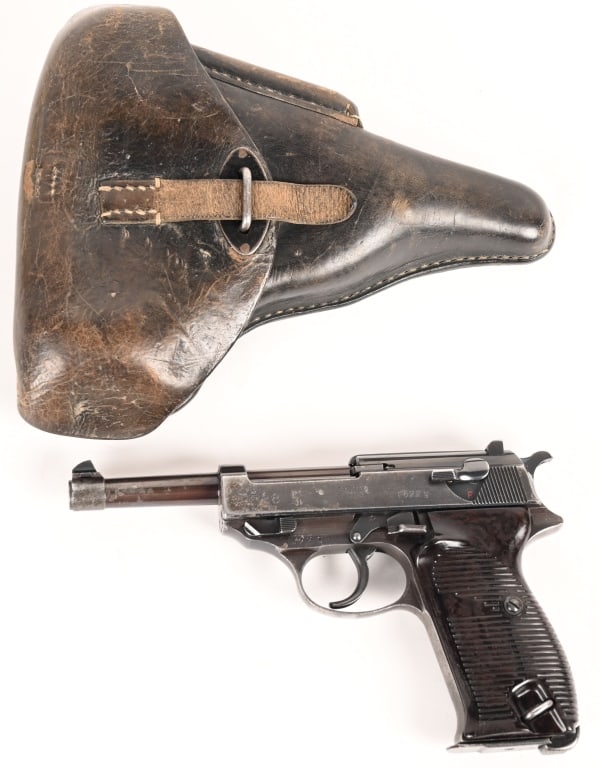 WWII NAZI GERMAN WALTHER P38 ac 41 9mm PISTOL (1 of 11)