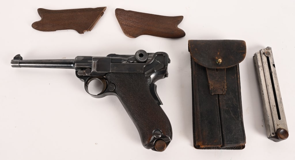 EXPORT 1900 P08 LUGER SEMI AUTOMATIC PISTOL 7.65 (1 of 18)