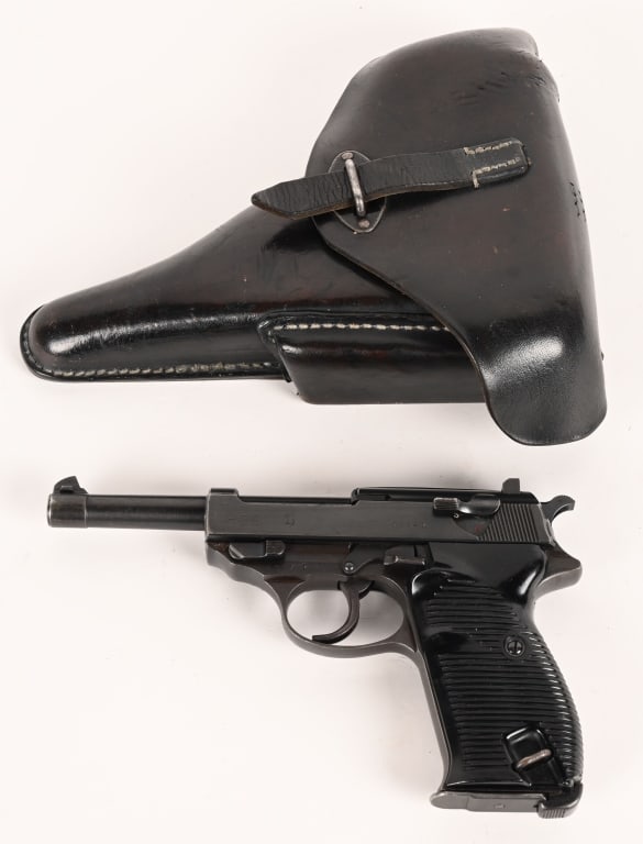 WW2 WALTHER AC 43 CODE P 38 WITH CORRECT HOLSTER (1 of 12)