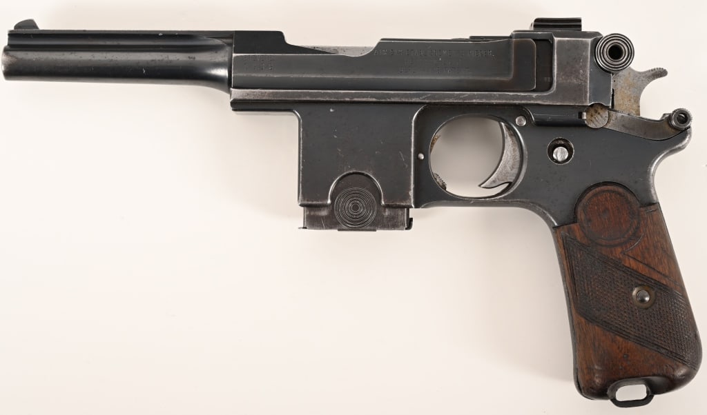 BERGMAN MODEL 1910 IN 9MM LARGO SEMI AUTOMATC (1 of 8)