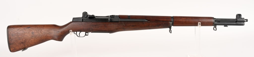 SPRINGFIELD ARMORY M1 GARAND CMP REWORK 30-06: SERIAL NUMBER: 5797198 BARREL: 24" CALIBER: 30-06 SPRG. MANUFACTURED: 1955 Finish is black parkerized. Receiver is marked Z5B over F 6528291 with a DRC rear sight. Bolt is D28287-12SA over S-A20.