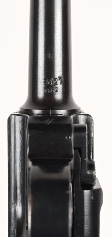 EXCEPTIONAL BLACK WIDOW LUGER RIG BYF 41 CODE - 11