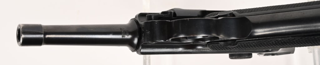 EXCEPTIONAL BLACK WIDOW LUGER RIG BYF 41 CODE - 14