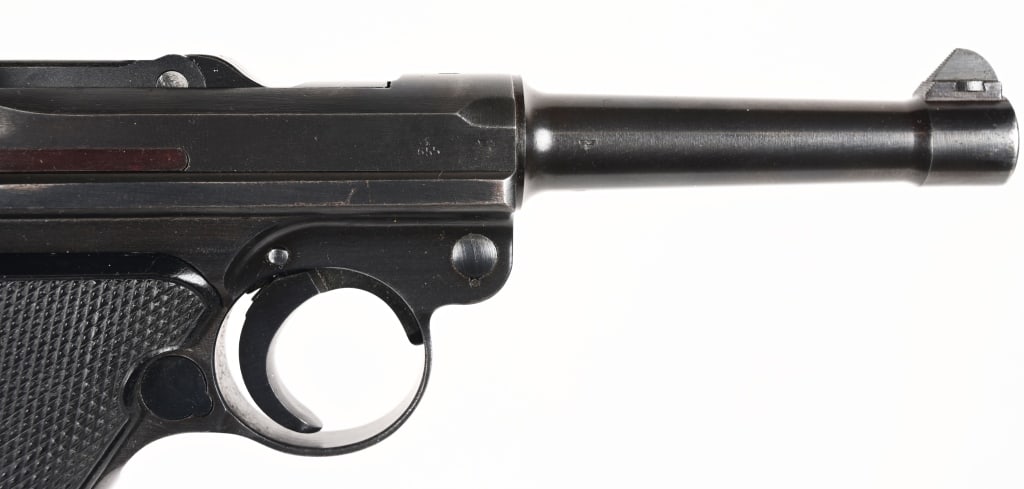 EXCEPTIONAL BLACK WIDOW LUGER RIG BYF 41 CODE - 9