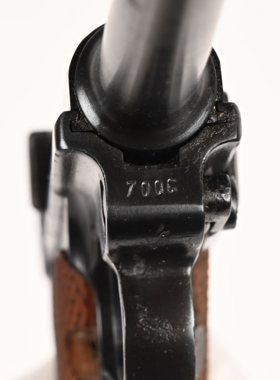 RARE G DATE CODE P08 LUGER WITH S/42 TOGGLE 9MM - 8