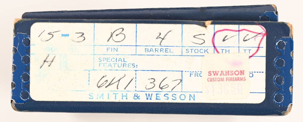 SMITH & WESSON MODEL 15-3 COMBAT MASTERPIECE - 3