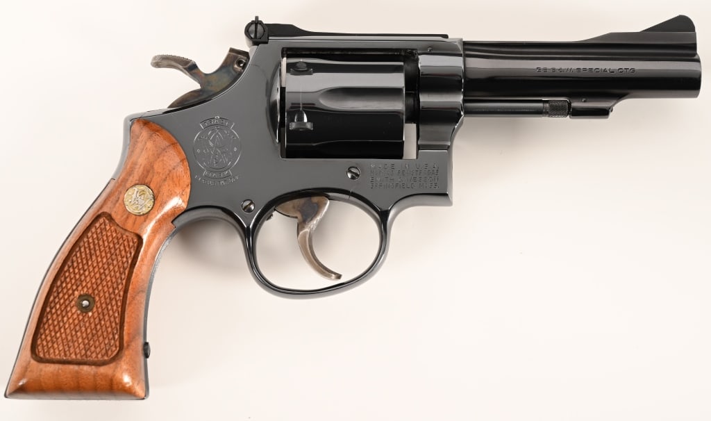 SMITH & WESSON MODEL 15-3 COMBAT MASTERPIECE - 5