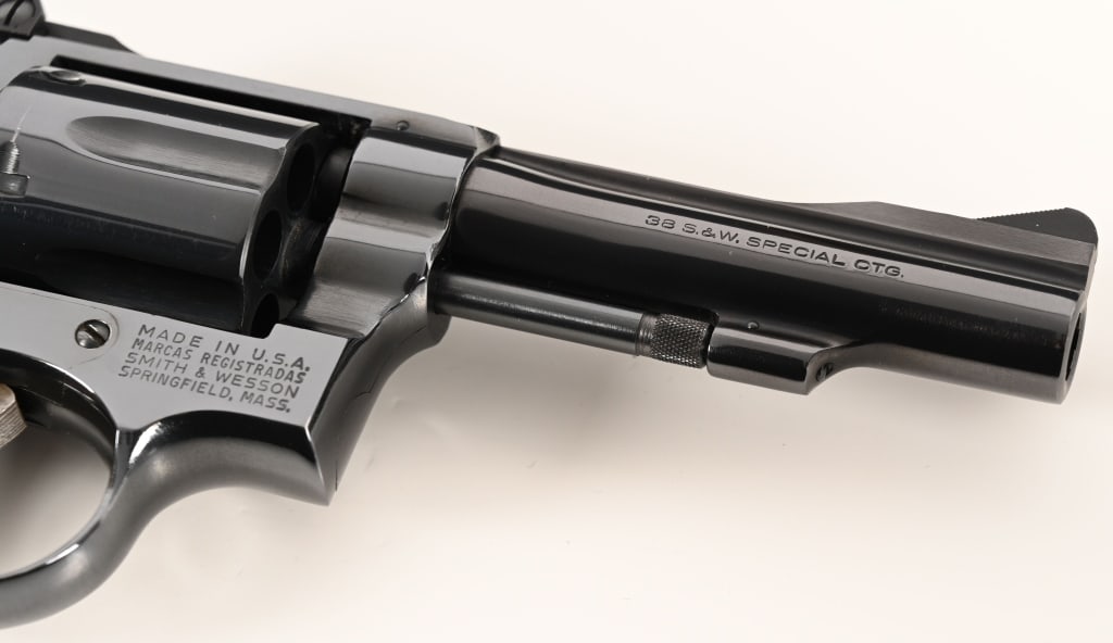 SMITH & WESSON MODEL 15-3 COMBAT MASTERPIECE - 7