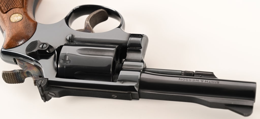 SMITH & WESSON MODEL 15-3 COMBAT MASTERPIECE - 8