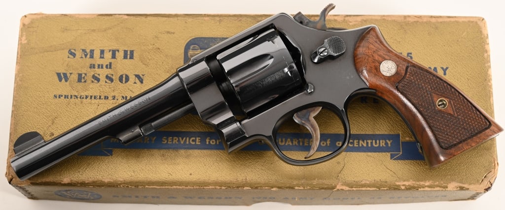 SMITH & WESSON PRE MODEL 22 45 ARMY MODEL 1950 (1 of 10)