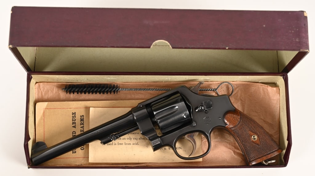 SMITH & WESSON 2ND MODEL 44 LANYARD BOXED (1 of 11)