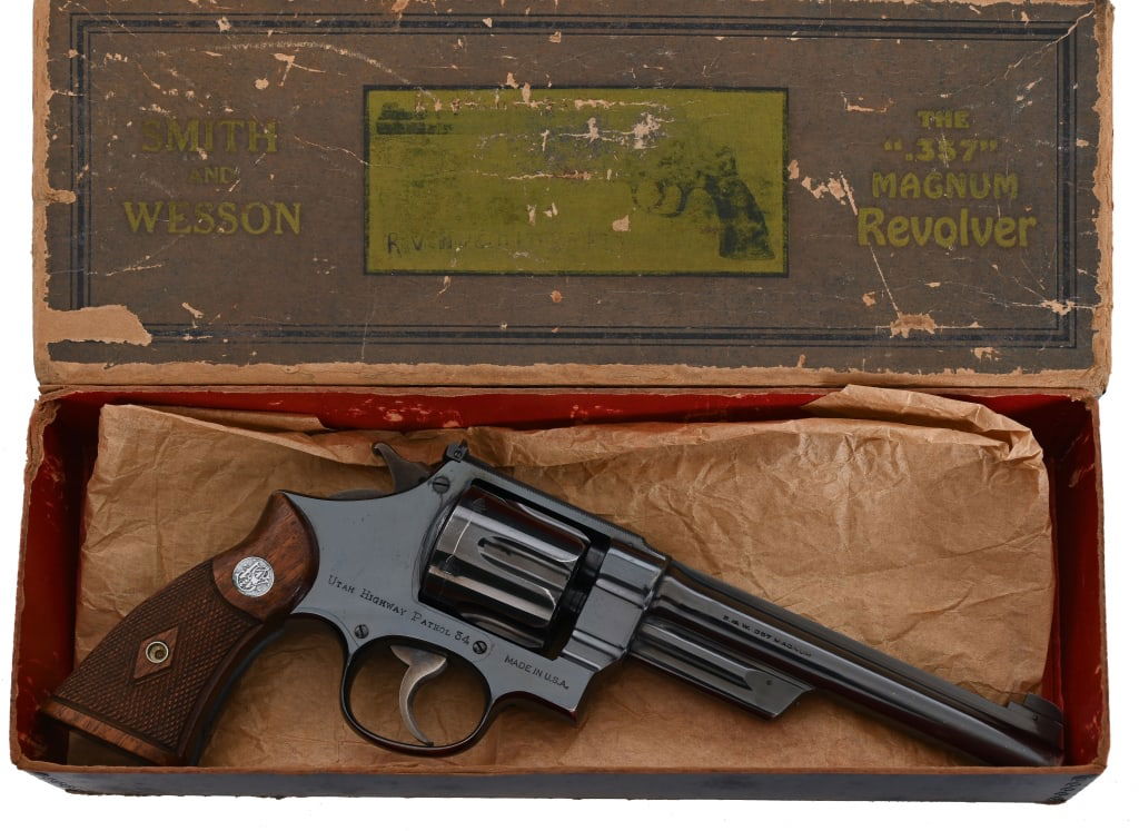 SMITH & WESSON 357 REGISTERED MAGNUM UTAH HISTORY (1 of 1)