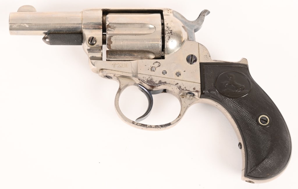 COLT THUNDERER DOUBLE ACTION REVOLVER IN 41 CAL. (1 of 7)