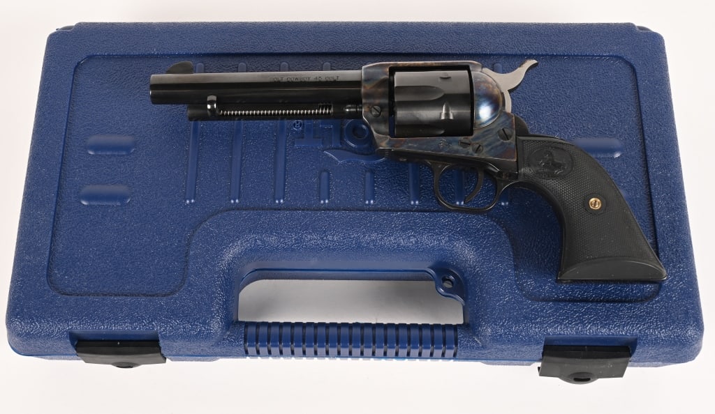 SCARCE COLT COWBOY SINGLE ACTION 45 REVOLVER (1 of 8)