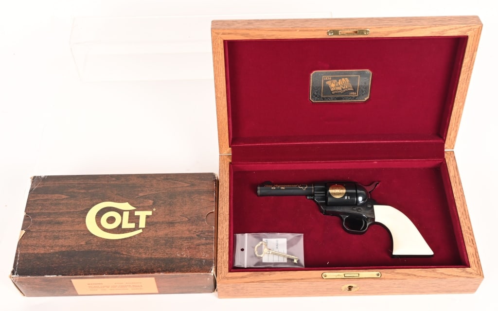 COLT TEXAS 150th SESQUICENTENNIAL REVOLVER 45 (1 of 12)