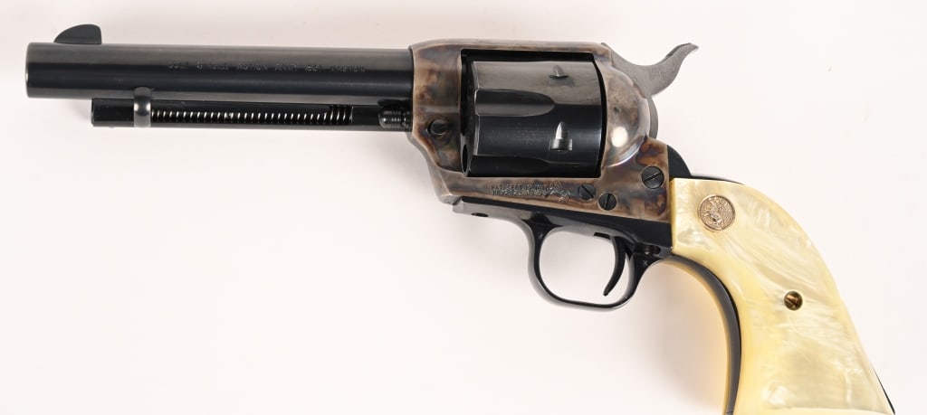 BOXED COLT SINGLE ACTION ARMY 2ND GENERATION 357 - 2