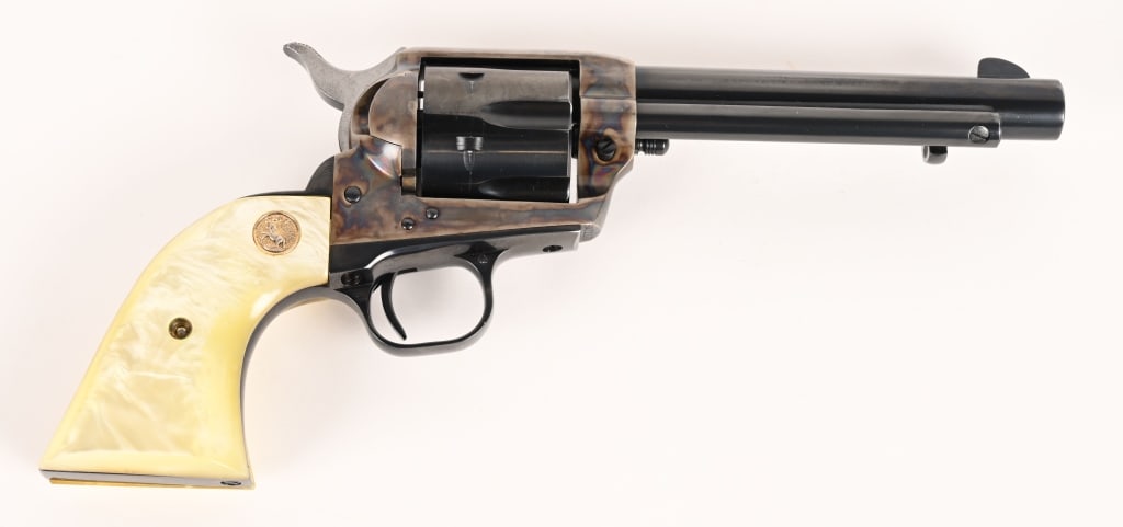 BOXED COLT SINGLE ACTION ARMY 2ND GENERATION 357 - 3