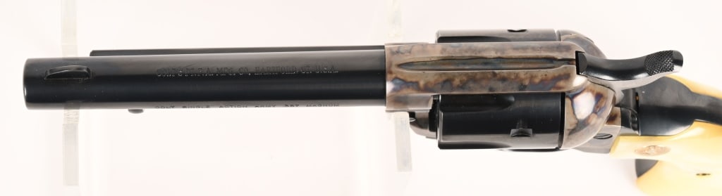 BOXED COLT SINGLE ACTION ARMY 2ND GENERATION 357 - 4