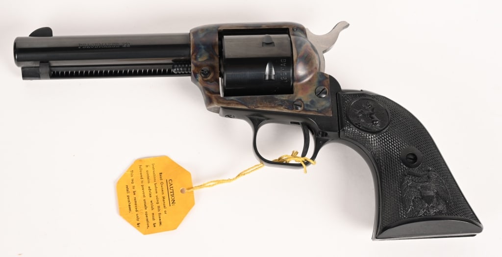 BOXED COLT PEACEMAKER SINGLE ACTION 22 LR. - 2