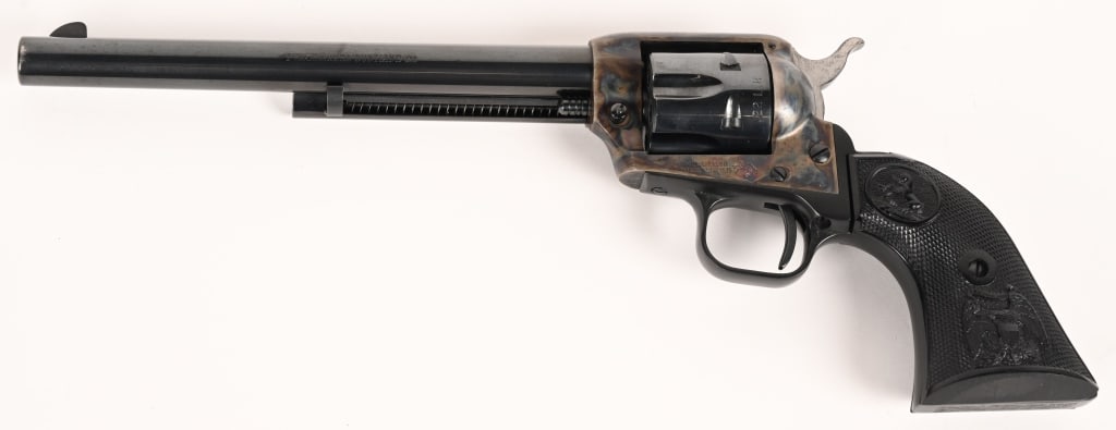 COLT PEACEMAKER BUNTLINE SINGLE ACTION 22 LR. (1 of 5)