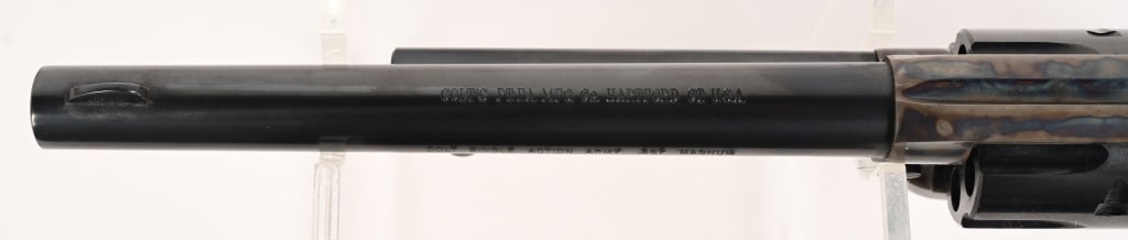 BOXED COLT SINGLE ACTION ARMY 2ND GENERATION .357 - 4