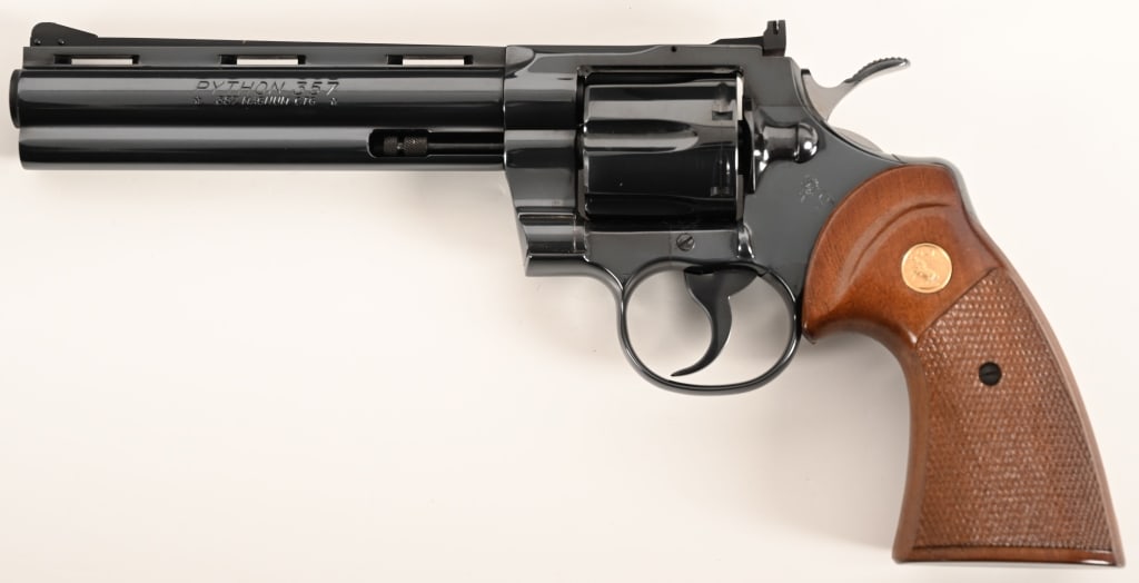 1975 COLT PYTHON 6" ORIGINAL BOX 357 MAGNUM - 3