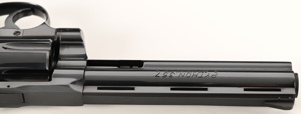 1975 COLT PYTHON 6" ORIGINAL BOX 357 MAGNUM - 7