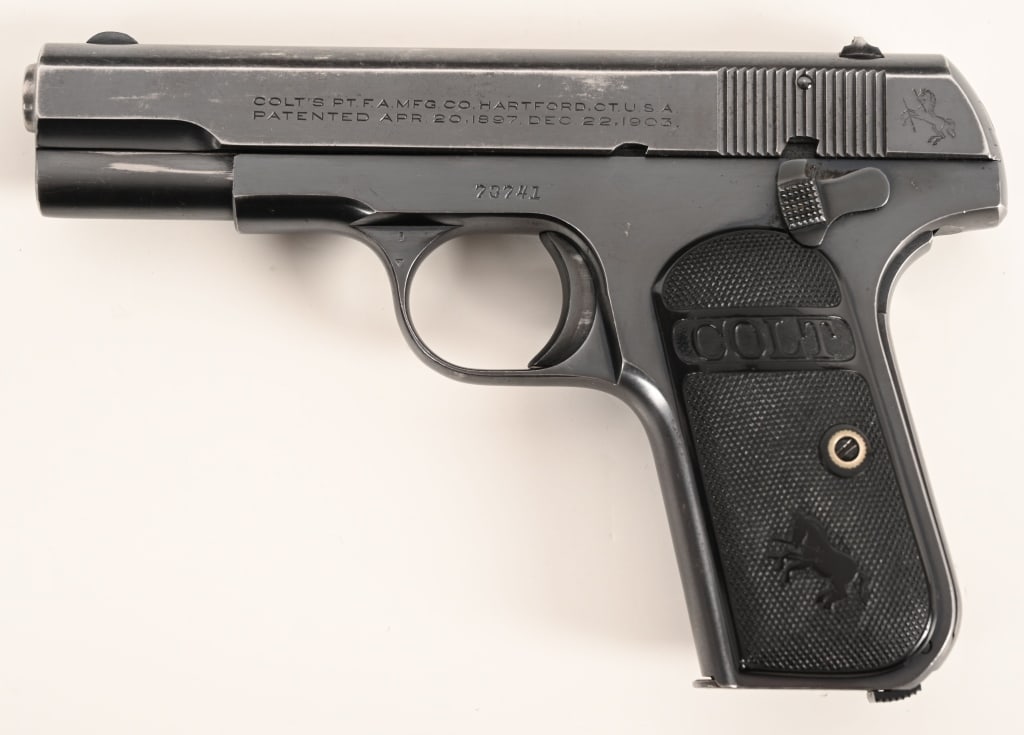 COLT 1908 .380 AUTO MFD 1925 (1 of 6)