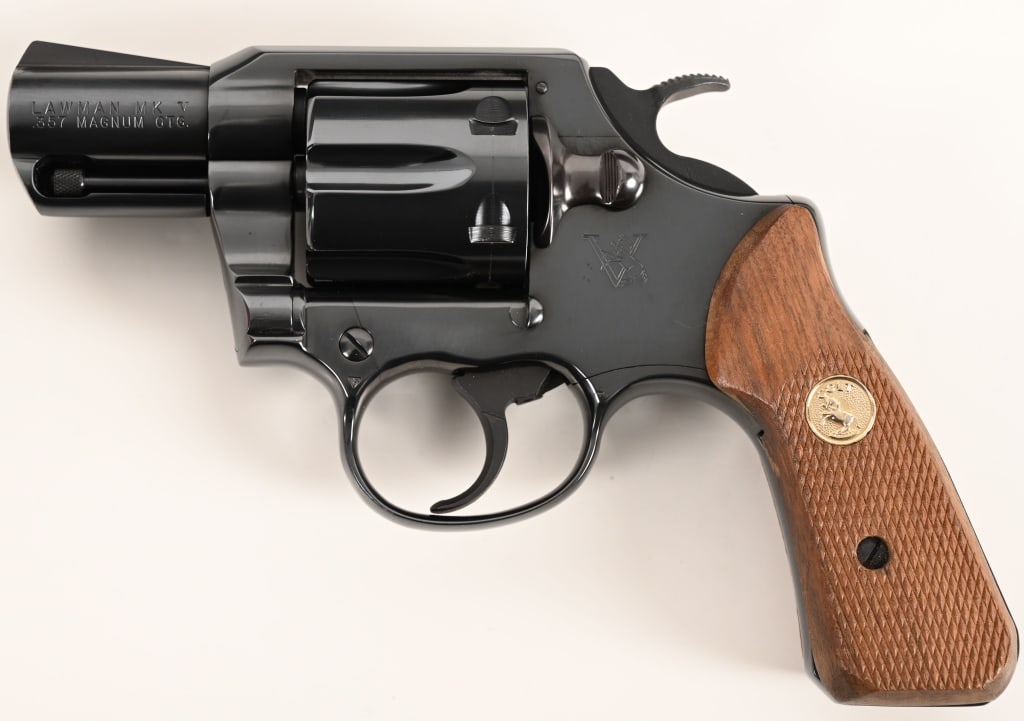 COLT LAWMAN MKV .357 MAGNUM 1974 (1 of 6)