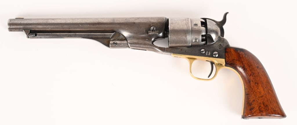 COLT MODEL 1860 4 SCREW ARMY REVOLVER MFG 1861 (1 of 11)