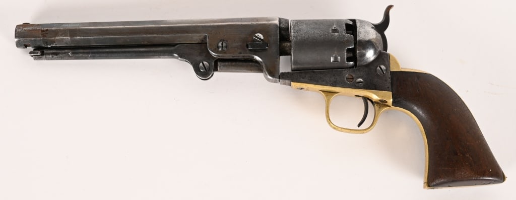 CIVIL WAR COLT MODEL 1851 NAVY REVOLVER (1 of 12)