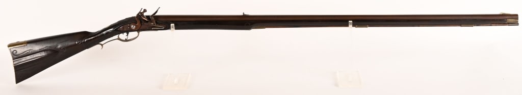 T. McKALIP FLINTLOCK PENNSYLVANIA RIFLE (1 of 14)