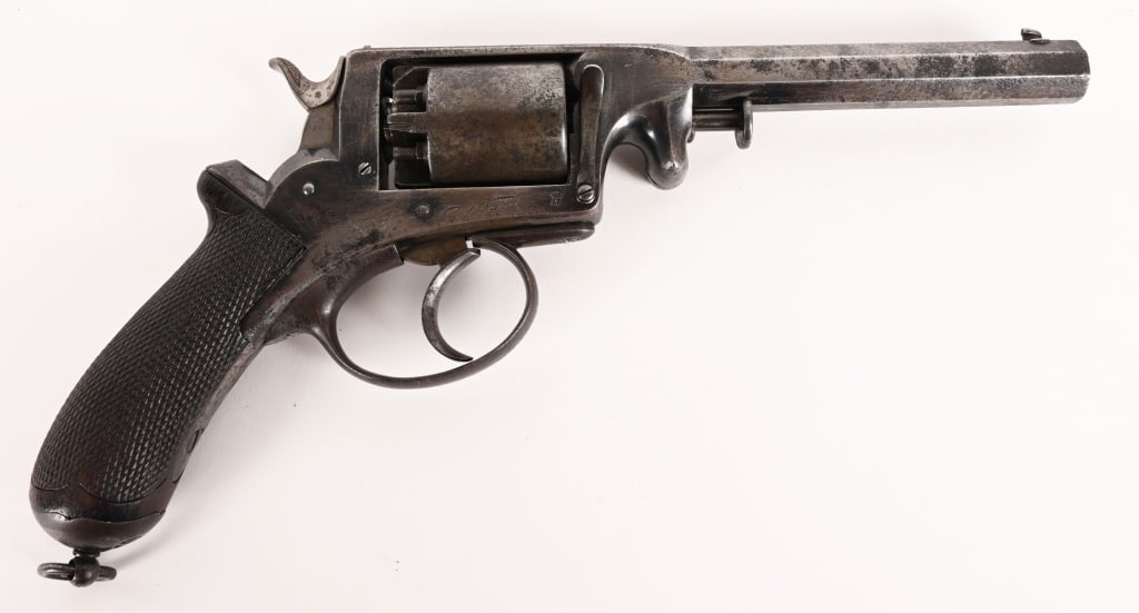 ADAMS FRANCOTTE 1856 NAVY MODEL REVOLVER (1 of 12)