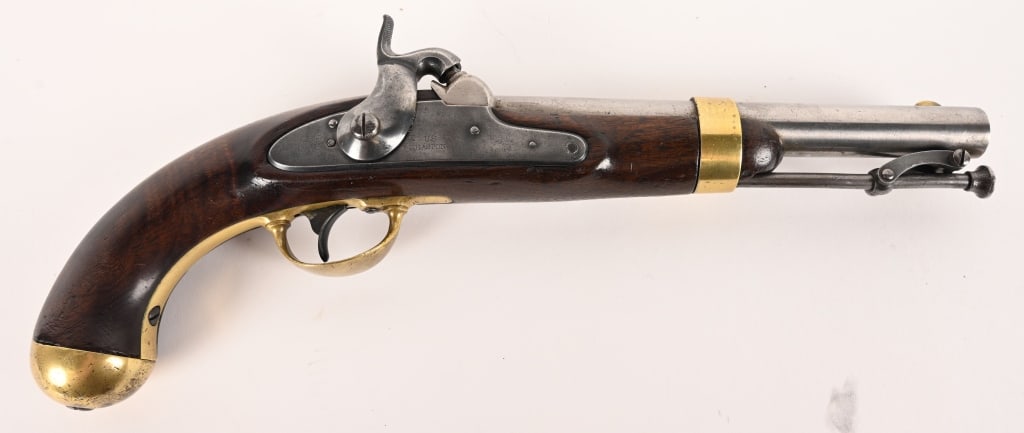 US MODEL 1842 H. ASTON MARTIAL PISTOL (1 of 11)