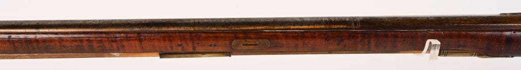 FLINTLOCK CONVERSION FULLSTOCK TIGER MAPLE RIFLE - 11