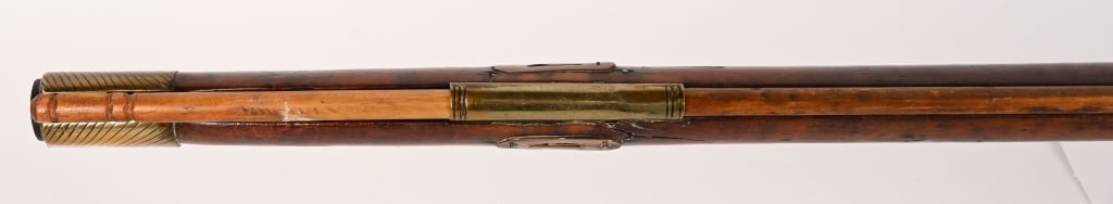 FLINTLOCK CONVERSION FULLSTOCK TIGER MAPLE RIFLE - 17