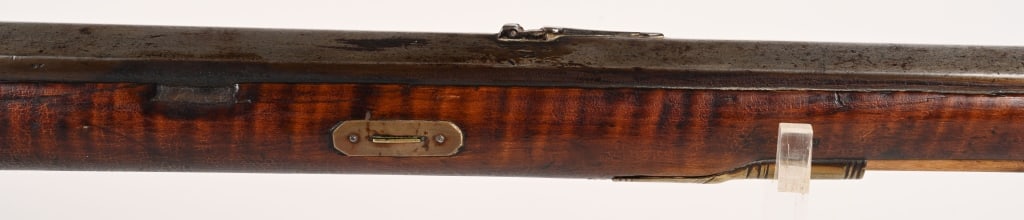FLINTLOCK CONVERSION FULLSTOCK TIGER MAPLE RIFLE - 4