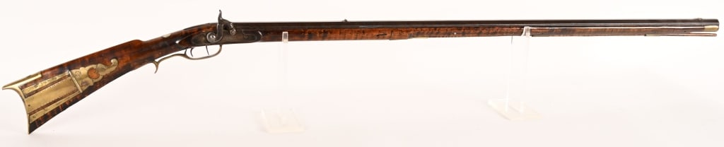 PERCUSSION FULL STOCK .45 CALIBER KENTUCKY RIFLE (1 of 17)