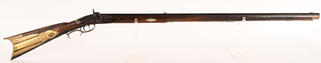 PERCUSSION FULL STOCK .36 CALIBER KENTUCKY RIFLE (1 of 15)