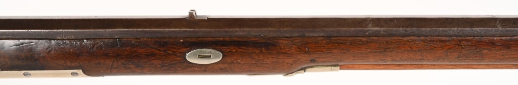 TRYON SILVER MOUNTED PERCUSSION RIFLE - 4