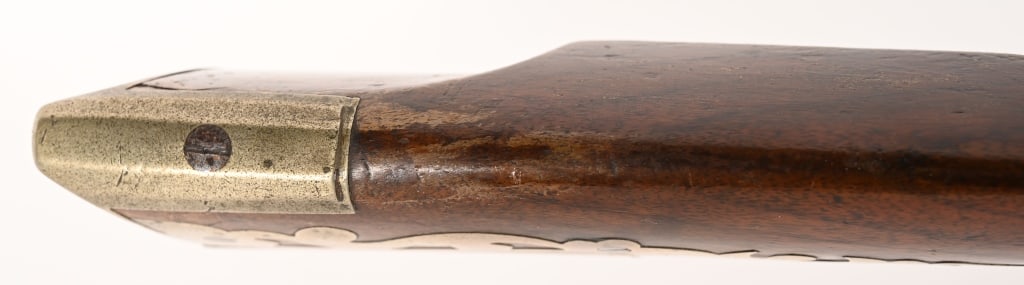 TRYON SILVER MOUNTED PERCUSSION RIFLE - 9