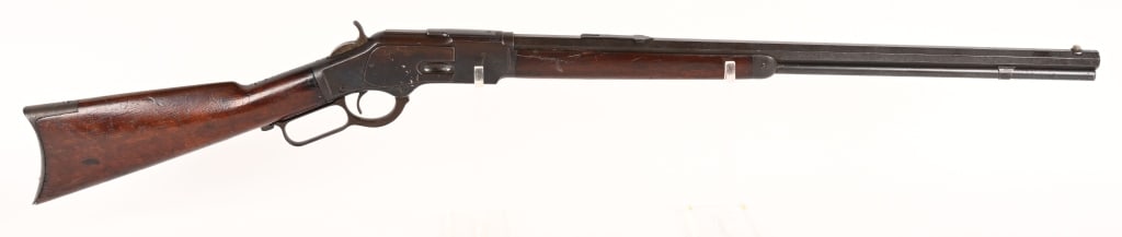 WINCHESTER MODEL 1873 LEVER ACTION RIFLE 32 WCF (1 of 17)