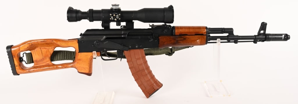 WAFFEN WERKS AK-74 SEMI AUTO RIFLE WITH SCOPE (1 of 15)