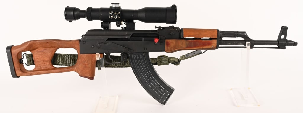 CENTURY ARMS ROMANIAN WASR 10/63 AK-47 IMPORT: SERIAL NUMBER: 1975-FP-1379 BARREL: 16" CALIBER: 7.62X39MM MANUFACTURED: 1975. Semi Automatic Rifle in 7.62 x 39. AK-47 or WASR 10/63, this is the Romanian version of the AK. Imported by Century
