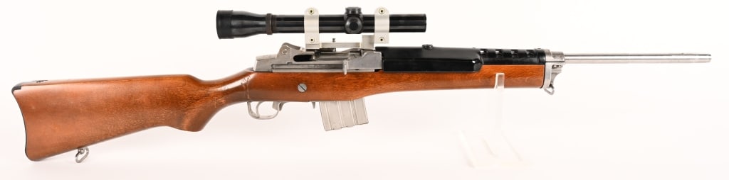 RUGER MINI-14 SEMI AUTO RIFLE MATTE STAINLESS (1 of 16)